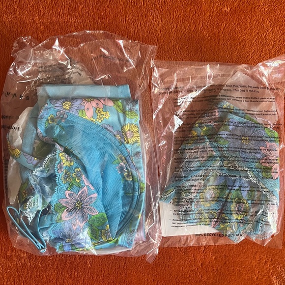 SavageXFenty-Mod Poppy Unlined Lace Balconette Bra & Lace Brazilian Panty (set) - Picture 10 of 10